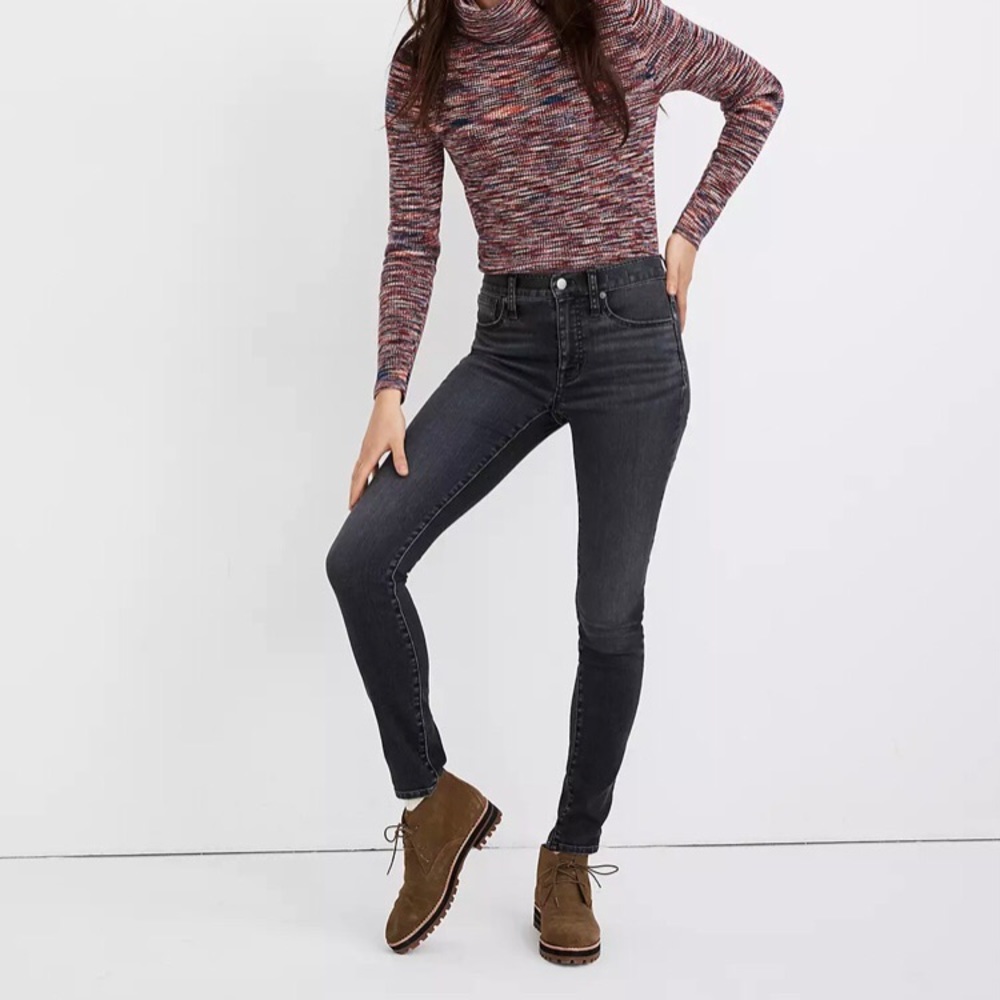 Madewell 9” Mid-Rise Skinny Jeans in Clarksville Wash